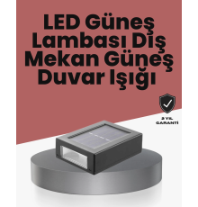Bahçe ve Balkon İçin Güneş Enerjili Lamba