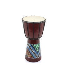 Batikli Ahşap Darbuka 25 Cm 3dıarta-31