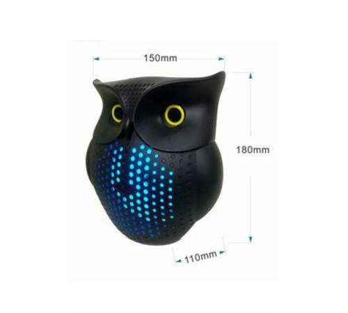 Baykuş Görünümlü Işıklı Bluetooth Speaker Bluetooth Hoparlör Baykuş Görünümlü Işıklı Bluetooth Speaker Bluetooth Hoparlör