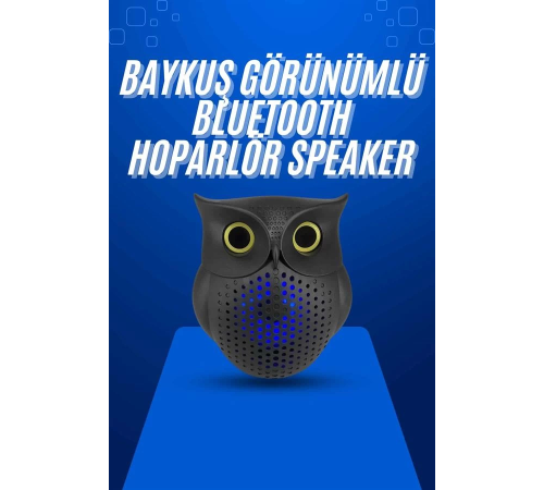 Baykuş Tasarımlı Mini Bluetooth Speaker Yüksek Ses Kaliteli Taşınabilir Baykuş Tasarımlı Mini Bluetooth Speaker Yüksek Ses Kaliteli Taşınabilir