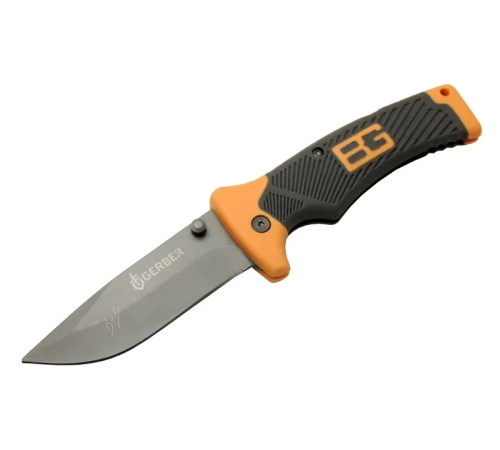 Bear Grylls 113 Turuncu Kamp Çakı 21cm - Manuel, Kemerlikli Bear Grylls 113 Turuncu Kamp Çakı 21cm - Manuel, Kemerlikli
