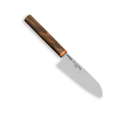 BFS 12105 Titan East Santoku Şef Bıçağı 16 Cm - Ceviz Sap