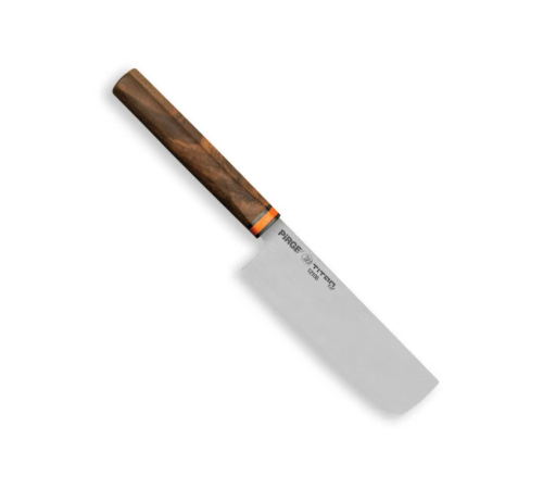 BFS 12106 Titan East Dilimleme Nakiri Şef Bıçağı 16 Cm - Ceviz Sap