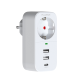 BFS 2.4a Çıkışlı 2xusb 1xtype-c Tekli Priz Ftr-17