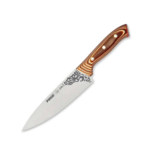 BFS 32160 Elite Şef Bıçağı 19 Cm - Perçinli Kahverengi Kompozit Sap