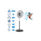 BFS 5 Metal Kanatlı Soğutucu Vantilatör Pervane 3 Kademe Hız Kontrol 18’’inch - 80w