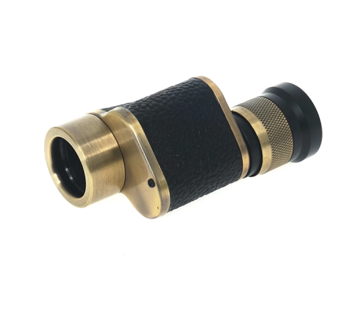 BFS 6x24 Baıgısh, Askeri Tarzi Pirinç Ve Deri Kaplamalı, Deri Çantalı Monocular Dürbün Sarı BFS 6x24 Baıgısh, Askeri Tarzi Pirinç Ve Deri Kaplamalı, Deri Çantalı Monocular Dürbün Sarı