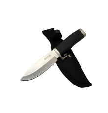 BFS 7-7 Siyah Av / Outdoor Bıçak 22cm - Siyah Sap, Kılıflı