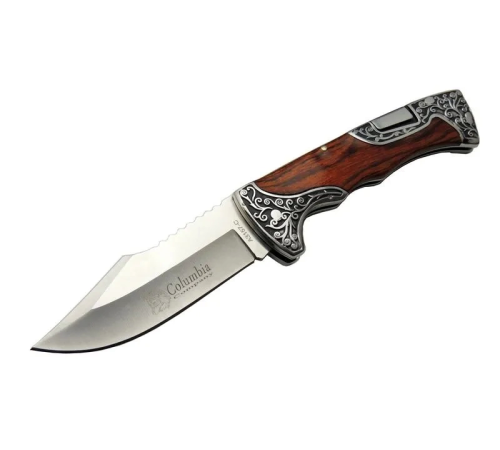 BFS A3157a Av / Kamp Çakı 23 Cm - Gül Ağacı İşlemeli Saplı BFS A3157a Av / Kamp Çakı 23 Cm - Gül Ağacı İşlemeli Saplı