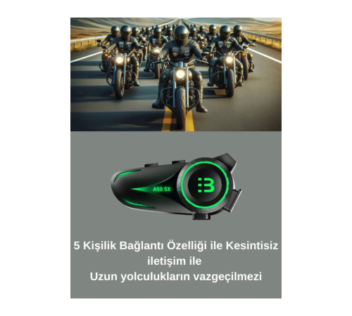 BFS A50 5x Motor Kask Kulaklık Rgb Bluetooth Motosiklet Kulaklık Intercom 5 Kişi Eşleşme BFS A50 5x Motor Kask Kulaklık Rgb Bluetooth Motosiklet Kulaklık Intercom 5 Kişi Eşleşme
