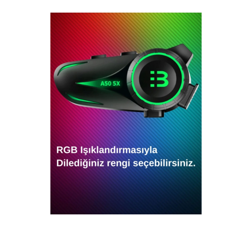 BFS A50 5x Motor Kask Kulaklık Rgb Bluetooth Motosiklet Kulaklık Intercom 5 Kişi Eşleşme BFS A50 5x Motor Kask Kulaklık Rgb Bluetooth Motosiklet Kulaklık Intercom 5 Kişi Eşleşme