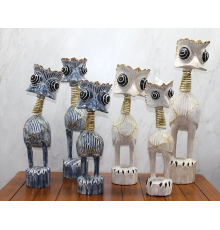 BFS Ahşap 3'lü Deve Kuşu Seti 60 Cm Trendy:6