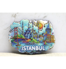 BFS Ahşap İstanbul Temalı Magnet Alk4361