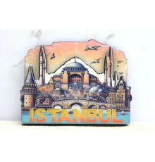BFS Ahşap İstanbul Temalı Magnet Alk4364