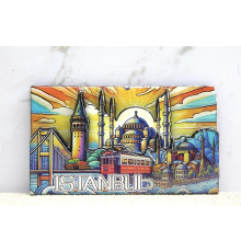 BFS Ahşap İstanbul Temalı Magnet Alk4365