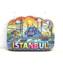 BFS Ahşap İstanbul Temalı Magnet Alk4366