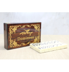 BFS Ahşap Kutulu Domino Oyunu Alk4220