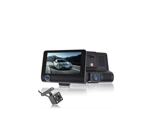 BFS Araç Içi Kamera Gece Görüşlü 3 Kameralı 4 Inç 1080p Yol Kayıt Kamerası Geri Vites BFS Araç Içi Kamera Gece Görüşlü 3 Kameralı 4 Inç 1080p Yol Kayıt Kamerası Geri Vites