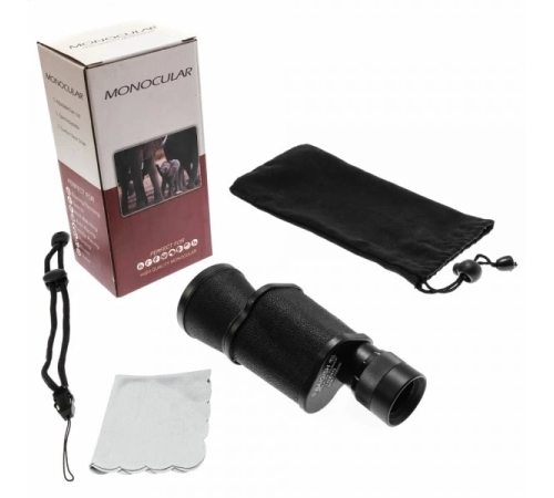 BFS Baigish 10x40 Metal Deri Kaplamalı Rus Modeli Monoküler Dürbün