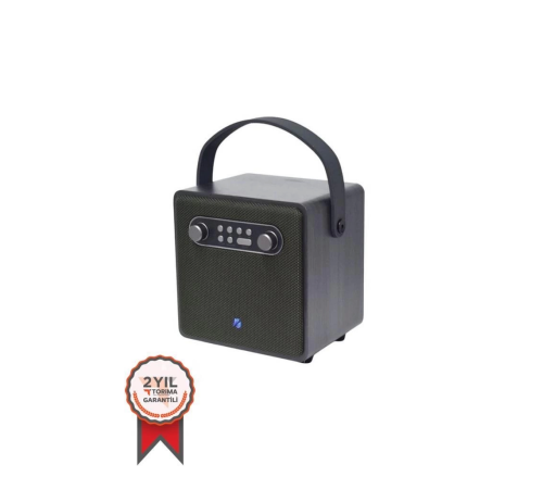 BFS Bts-1688 Yeşil Mikrofonlu Karaoke Bluetooth Hoparlör