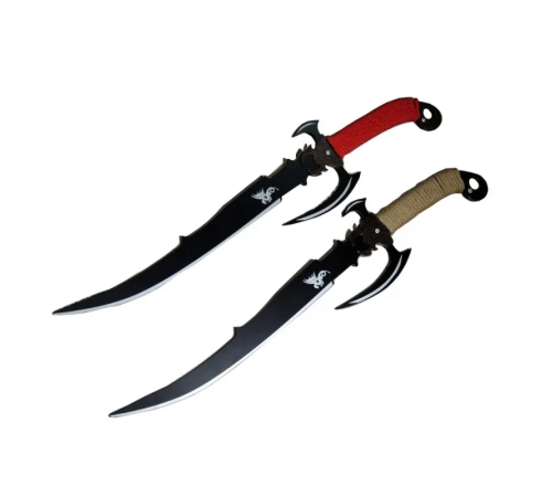 BFS Dekoratif Katana Kılıç - 72 Cm, İp Saplı, Keskin Değildir