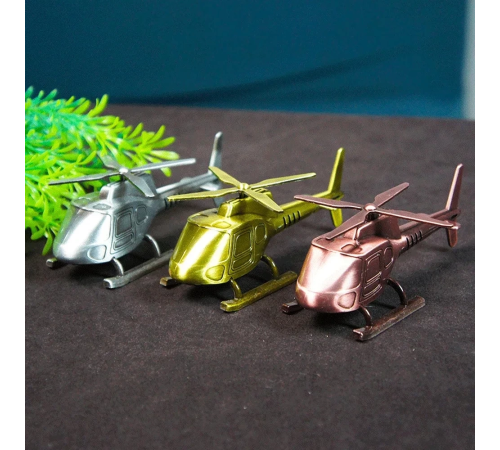 BFS Dekoratif Metal Helikopter