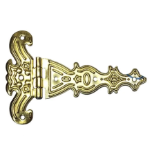 BFS Dekoratif, Sac Tek Kuyruklu Menteşe - 69x102 Mm, Büyük, Sarı, 100 Adet