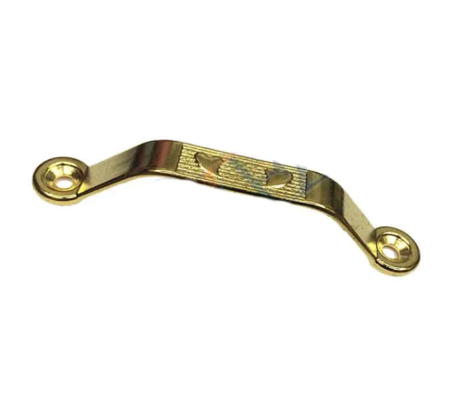 BFS Dekoratif Zamak Kulp Dıştan - 64mm, Sarı, 100 Adet
