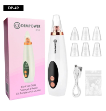 BFS Dempower Black Skin Dijital Göstergeli 6 Başlıklı Cilt Temizleme Vakum Aleti