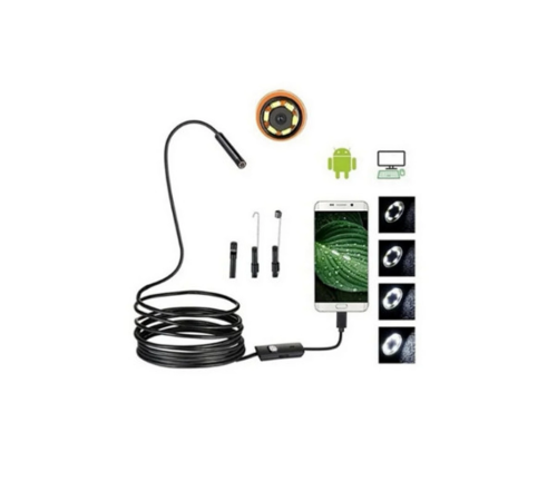 BFS Endoskop 3 İn 1 Yılan Kamera Usb Micro Usb Type-c 20 Metre Sert Kablo