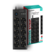 BFS Ftr14 Type-c Girişli Akım Korumalı 10’lu Priz, 3 Usb