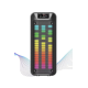 BFS Gts-1852 Taşınabilir Rgb Ledli Bluetooth Hoparlör Usb-tf Siyah