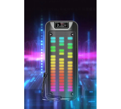 BFS Gts-1852 Taşınabilir Rgb Ledli Bluetooth Hoparlör Usb-tf Siyah BFS Gts-1852 Taşınabilir Rgb Ledli Bluetooth Hoparlör Usb-tf Siyah