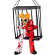 BFS Hareketli Sesli Sensörlü Mahkum Joker İskelet Dekorasyon 22x27 Cm