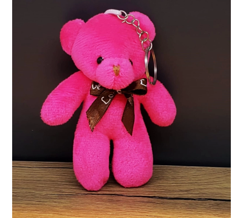 BFS Hediyelik Pembe Tül Kese Ve Ayıcık