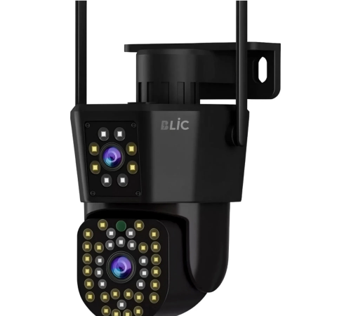 BFS Ip Kamera 2+2 Mp 4mp 1080p Ultra Hd Hareketli Sensör Dış Ortam Ip Kamera Speed Dome Akıllı Ip Çift Kamera