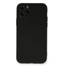 BFS  iPhone 11 Pro Kılıf Nano içi Kadife Silikon - Siyah