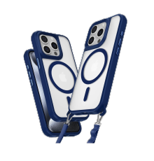 BFS  iPhone 15 Pro Max Kılıf Enka Magsafe Silikon Kılıf - Lacivert