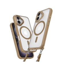 BFS  iPhone 16 Plus Kılıf Enka Magsafe Silikon Kılıf - Desert