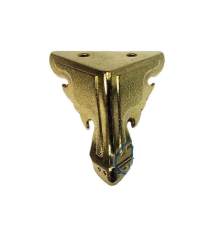 BFS Kelebek Sandık Ayağı, Kutu Ayak 5,5 Cm - Sarı, 50 Adet