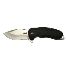 BFS Kiku Xr 6986 Bk Siyah Kamp Çakı 18cm - Yarı Otomatik, Kemerlikli, Kutulu