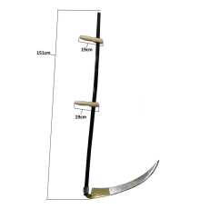 BFS Komple Tırpan - Metal Saplı 6 Parça Set - Ahşap Elcik 65 Cm