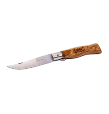 BFS Mam Palaçoulo Filmam Douro 2148 Kahverengi Kamp Çakı 20cm- Manuel, Zeytin Ağacı Sap, Kilitli
