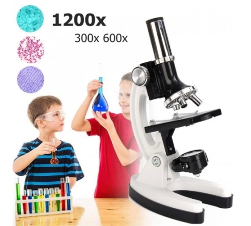 BFS Mikroskop Taşınabilir Set 28 Parça Eğitim Mikroskop Kiti 300x 600x Ve 1200x Çocuklara BFS Mikroskop Taşınabilir Set 28 Parça Eğitim Mikroskop Kiti 300x 600x Ve 1200x Çocuklara