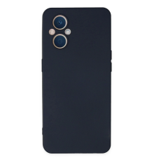 BFS  Oppo Reno 7 Lite Kılıf Nano içi Kadife Silikon - Lacivert