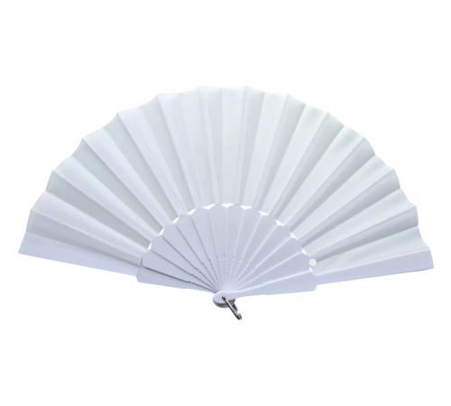 BFS Plastik Kumaş Yelpaze 12'li Beyaz