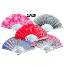 BFS Plastik Kumaş Yelpaze 12'li Karışık Ob-049