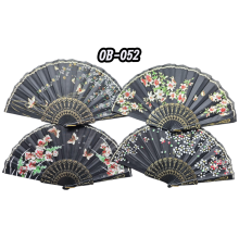 BFS Plastik Kumaş Yelpaze 12'li Karışık Ob-052