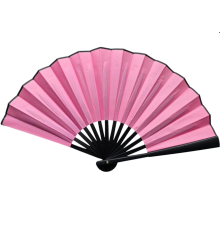BFS Plastik Kumaş Yelpaze 12'li Pembe