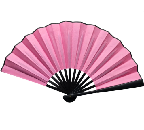 BFS Plastik Kumaş Yelpaze 12'li Pembe